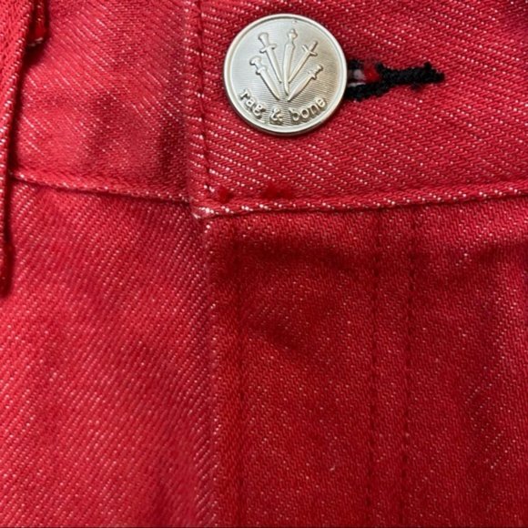 RAG & BONE Moss denim SKIRT - Picture 7 of 8